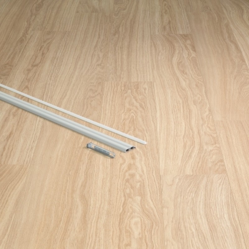 Quick Step Metal Incizo Commercial Profile For 12mm Impressive Ultra Laminate 270mm Length 4341